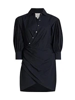 Macaulay Cotton-Blend Minii Shirtdress