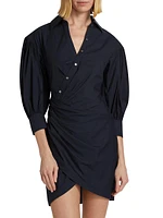 Macaulay Cotton-Blend Minii Shirtdress