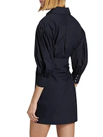 Macaulay Cotton-Blend Minii Shirtdress