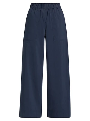 Arden Wide-Leg Pull-On Pants