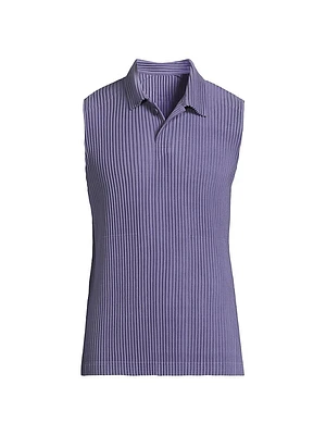 Monthly Colors: July Sleeveless Polo Shirt