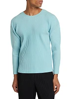 September Pleated Crewneck T-Shirt