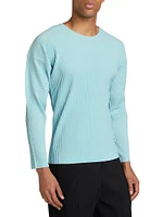 September Pleated Crewneck T-Shirt
