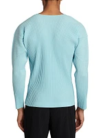 September Pleated Crewneck T-Shirt