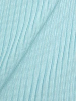 September Pleated Crewneck T-Shirt