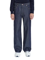 Aaron Stretch-Cotton Denim Relaxed-Fit Jeans