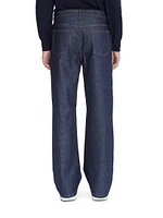 Aaron Stretch-Cotton Denim Relaxed-Fit Jeans