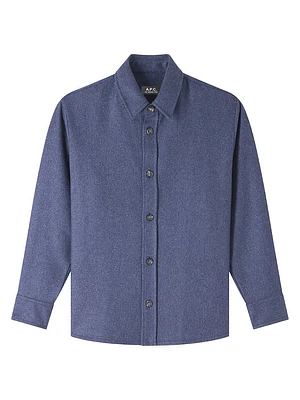 Bobby Woven Button-Front Shirt