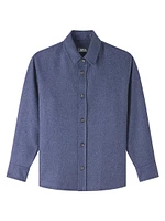 Bobby Woven Button-Front Shirt