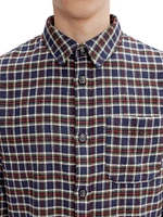 Trek Plaid Button-Front Shirt