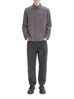 Trek Plaid Button-Front Shirt