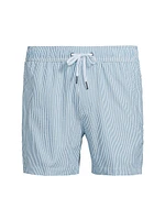 COLLECTION Seersucker Swim Trunks