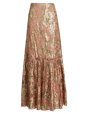 Jordan Floral Maxi Skirt
