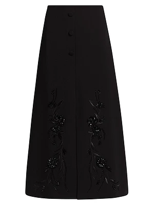 Ophelia Beaded Maxi Skirt