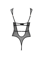 Botanical Mesh Strappy Bodysuit