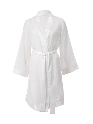 Chiffon Short Robe