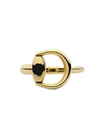 Horsebit 18K Yellow Gold Ring