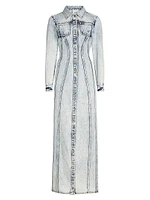 Mercer Denim Maxi Shirtdress