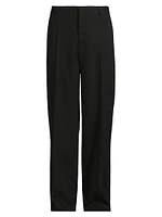 Grain De Poudre Wool Trousers