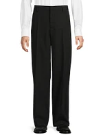 Grain De Poudre Wool Trousers