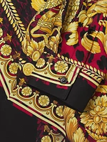 Wild Barocco Print Silk Twill Shirt