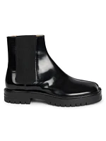 Tabi Leather Ankle Boots