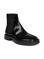 Tabi Leather Ankle Boots