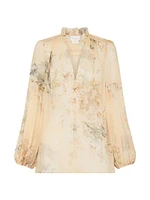 Floral Silk Georgette Blouse