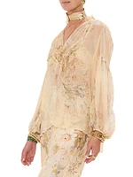 Floral Silk Georgette Blouse