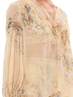 Floral Silk Georgette Blouse