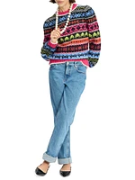 Mainline Space Invaders Fair Isle-Style Sweater