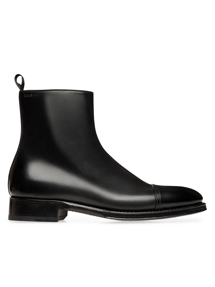 Bally x Adrien Brody Steen Leather Boots