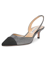 Milanese 50MM Slingback Pumps