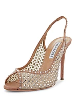 Crystal Lover 105MM Slingback Sandals