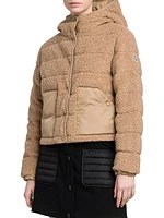 Audrieu Teddy Fleece Short Down Jacket