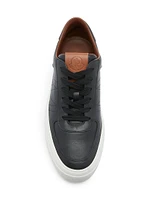 Monclub Low Top Leather Sneakers