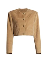 Pia Corduroy Crop Jacket