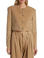 Pia Corduroy Crop Jacket