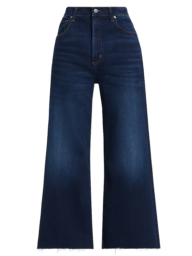 Lyra Wide-Leg Crop Jeans