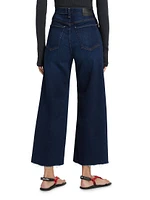 Lyra Wide-Leg Crop Jeans