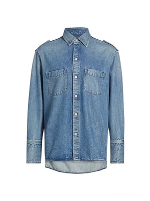 Ari Denim Relaxed-Fit Shirt