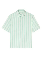 Stripy Short-Sleeved Shirt