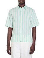 Stripy Short-Sleeved Shirt