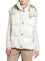 Luzule Down Vest with Detachable Hood