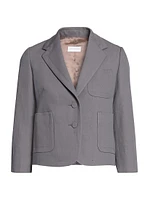 Bamis Wool-Blend Tailored Jacket