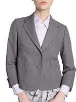 Bamis Wool-Blend Tailored Jacket