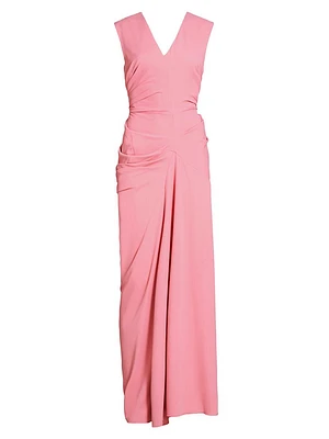 Daring Sash Gown