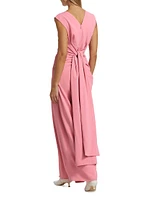 Daring Sash Gown