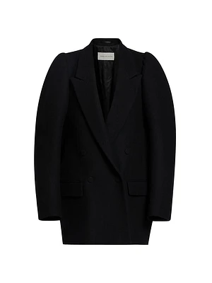 Blinky Tailored Cocoon Double-Breasted Jacket