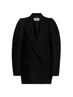 Blinky Tailored Cocoon Double-Breasted Jacket